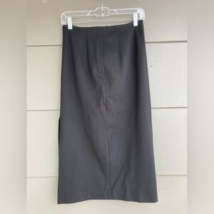 Jil Sander Black Stretch Pencil Skirt